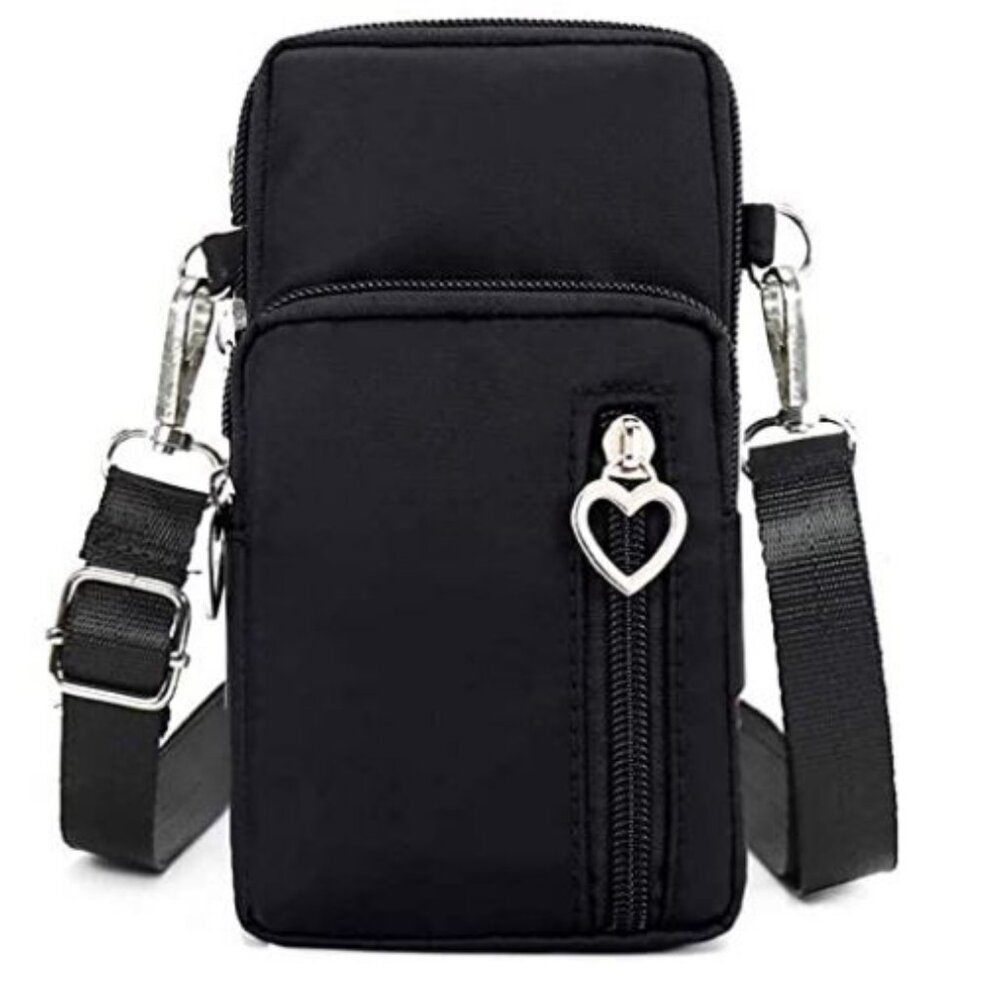 Phone Bag Purse Wallet Crossbody Bag Lightweight Roomy Pockets Smartphone Sports